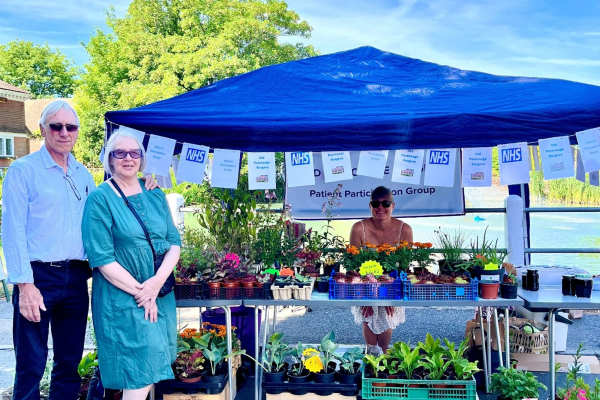 The PPG stall at Goudhurst Open Day